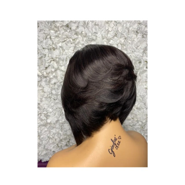 Classy Layered Bob with Closure